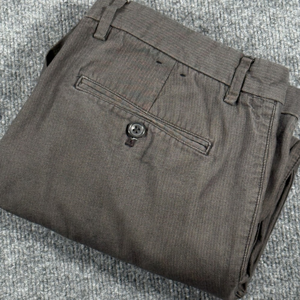 Banana Republic Pants Mens 32x34 Gray Aiden Fit Corded Cotton‎ Casual Chino
